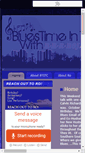 Mobile Screenshot of bluestimeinthecity.com